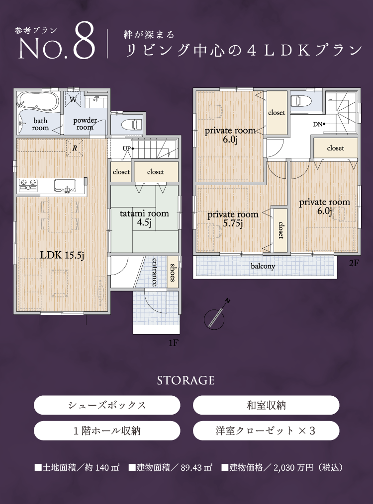 参考プラン No.8について
