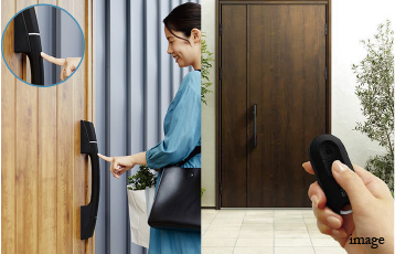 玄関ドア タッチキー