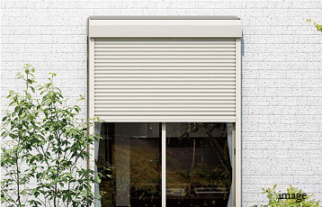 窓サッシ 電動シャッター