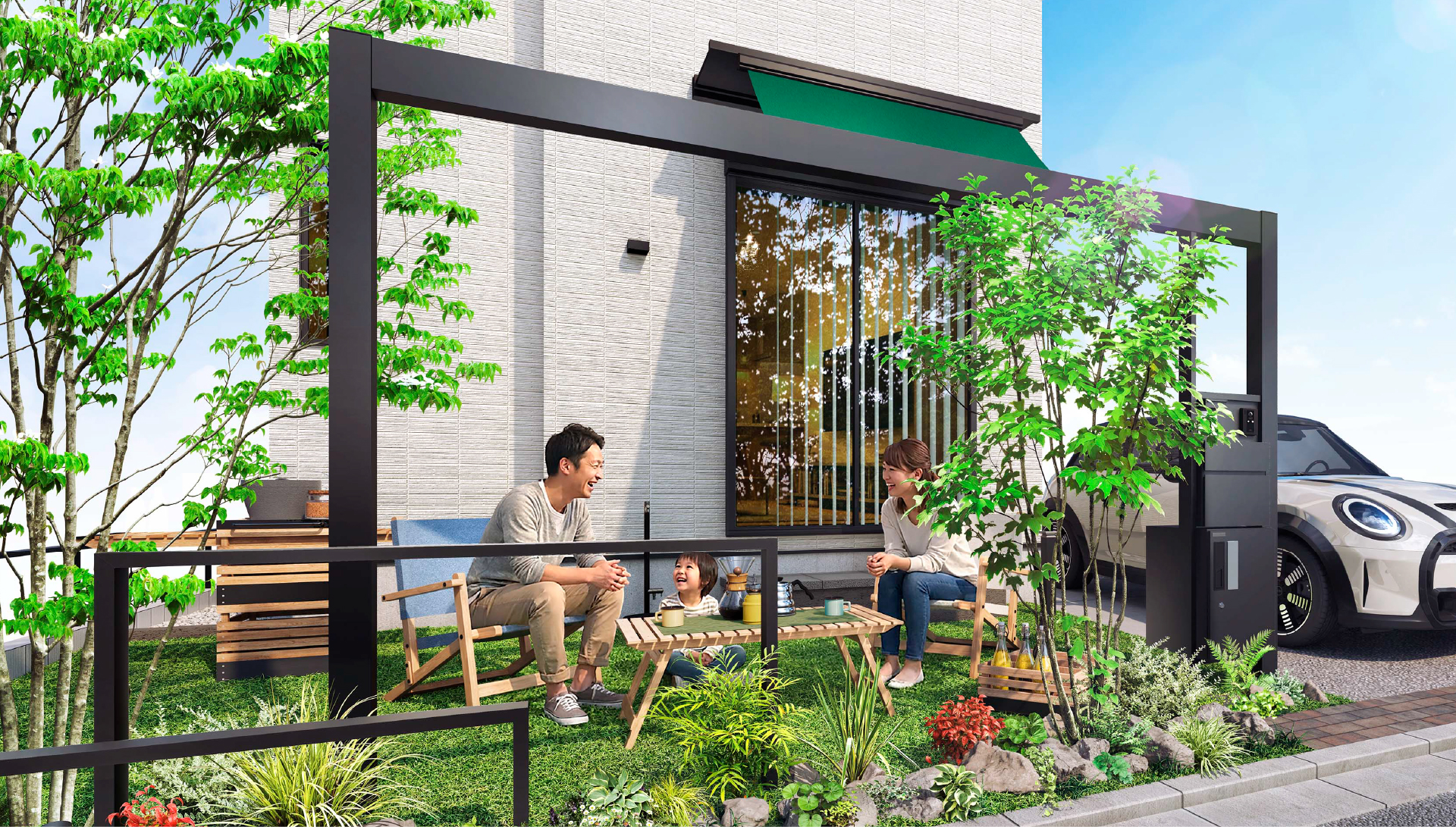 ガレージでのひと時