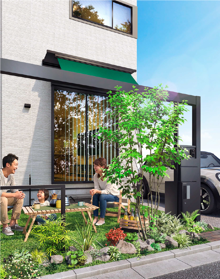 ガレージでのひと時