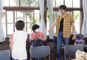 微笑ましい光景