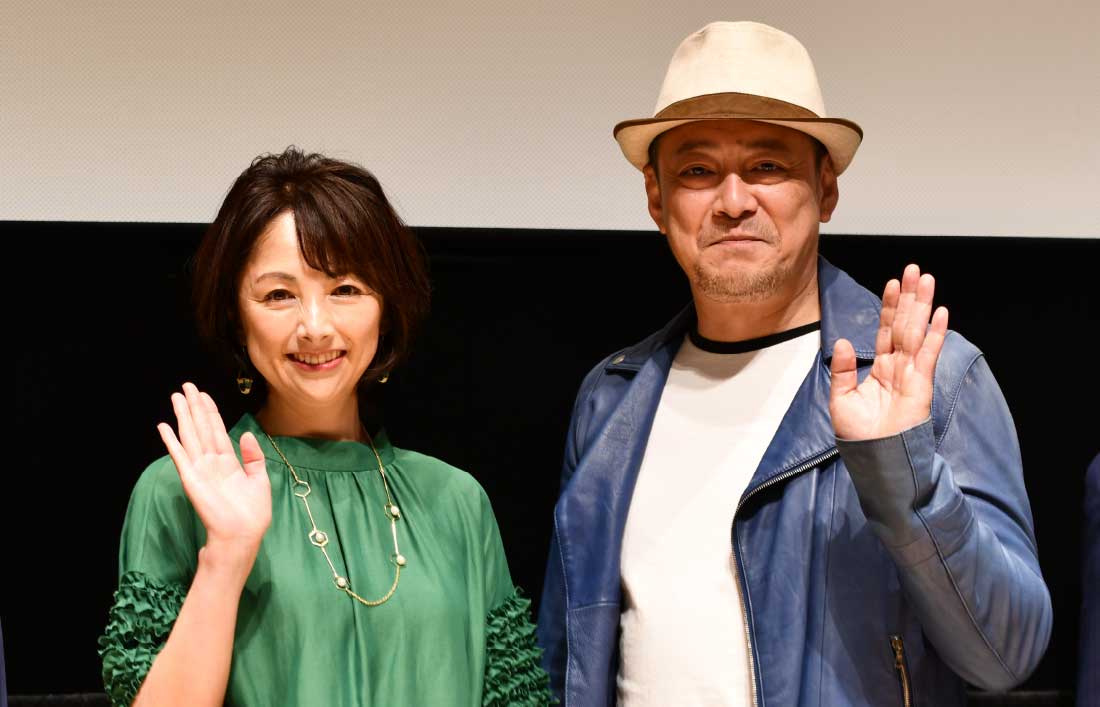 デビット伊東さんと櫻井淳子さん