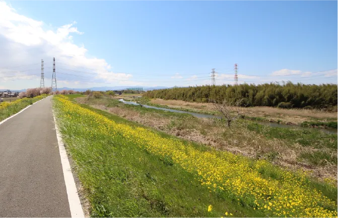 入間川サイクリングロード