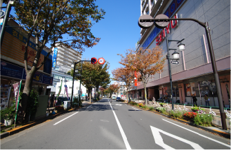 町中の写真