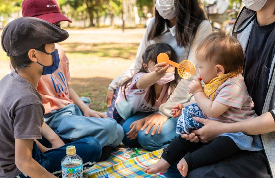 「ねりこそ」ママさんと子ども