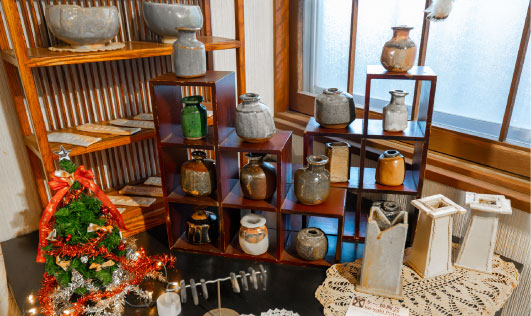 心を込めて制作された陶芸たち