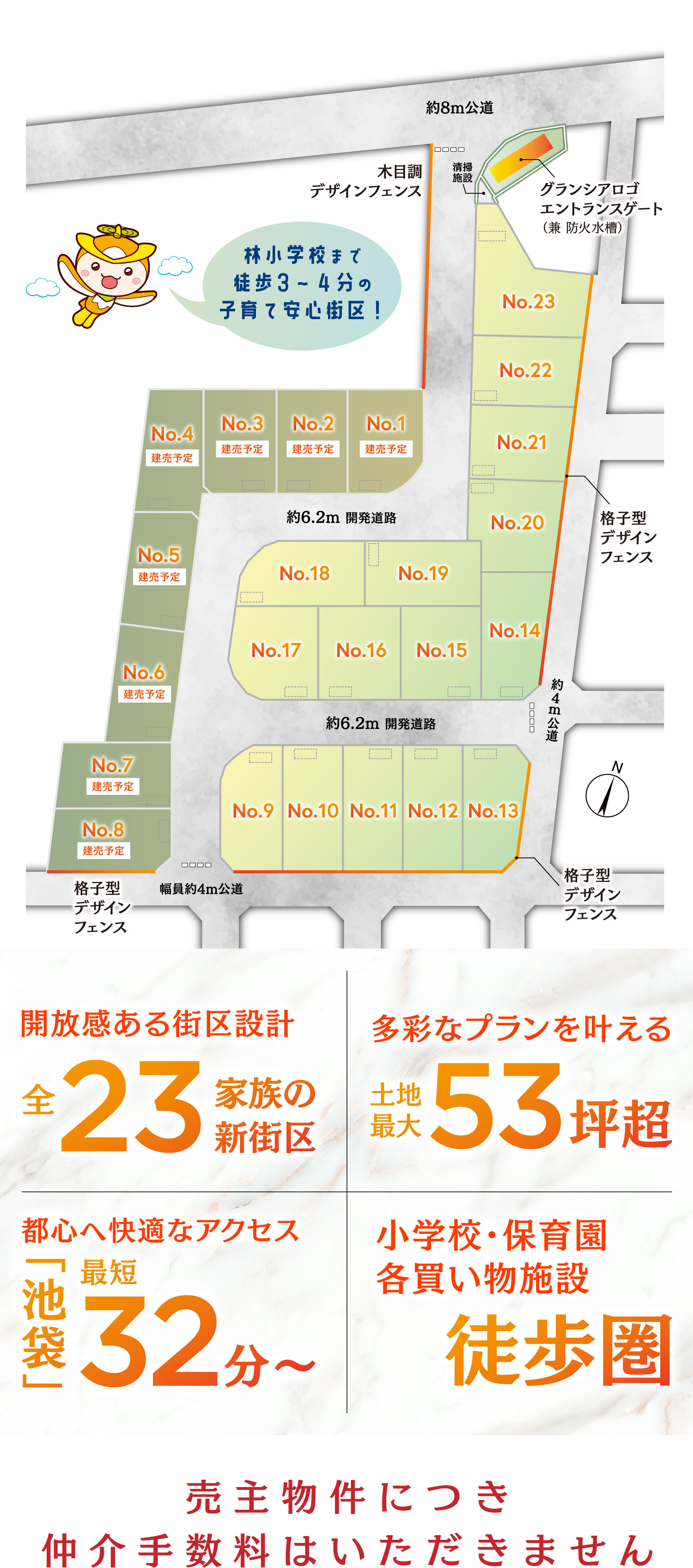 区画図